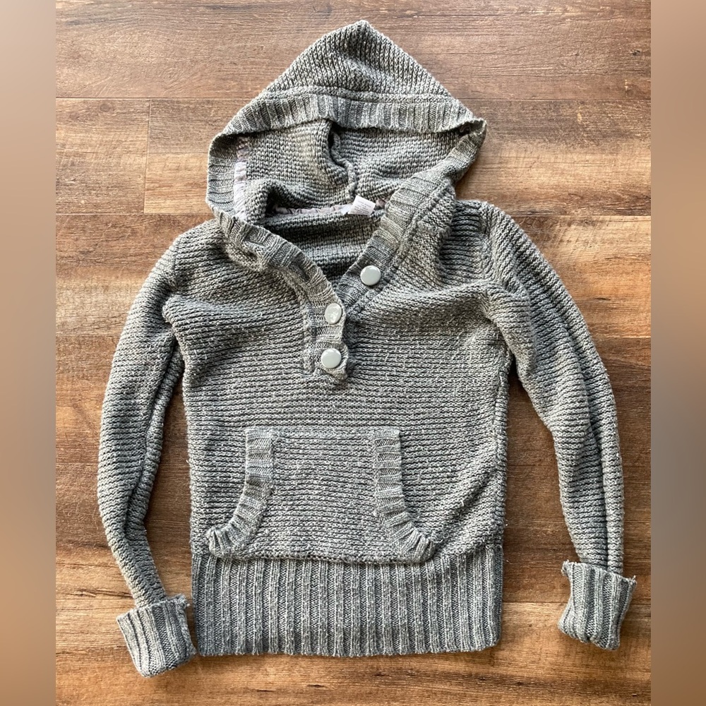 Vintage dELliA*s hoodie button down sweater